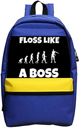 WeERNUO Floss Dance Floss Like A Boss Kids School Backpacks for Girls Boys School Bags Bookbags for Children