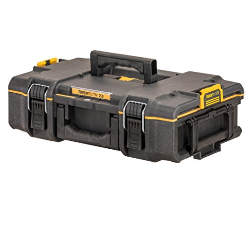 DWST83293-1 - Maletín TOUGHSYSTEM, Capacidad baja, IP65, Robusto, Ranura TAG TOOL CONNECT, Asas ergonómicas, Medidas: 554 x 371 x 165 mm