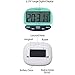 CJHFAMILY Indoor 24-Hour Digital Electronic Kitchen Home Cook Classroom Countdown and Count Up Timer/Clock with Magnet