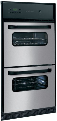 Frigidaire FGB24T3E 24'' Single Gas Wall Oven with Manual Clean Porcelain Oven, Electronic Ignition and Full-Size Lower Broiler