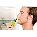 Nose Hair Trimmer,Bienna Electronic [Battery-Operated] Stainless Steel Nose Ear Eyebrow Sideburn and Beard Hair Clipper with LED Light for Men & Women-Green