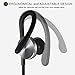 COULAX Bluetooth Headphones Wireless Over-Ear Headphones Sweatproof Running Earbuds with Noise Cancelling Mic Stereo Headset (Bluetooth 4.1, Secure Ear Hooks Design, 8 Hours Play Time)
