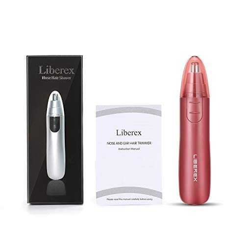 Liberex Nose Hair Trimmer Painless Ear Facial Hair Removal Clipper