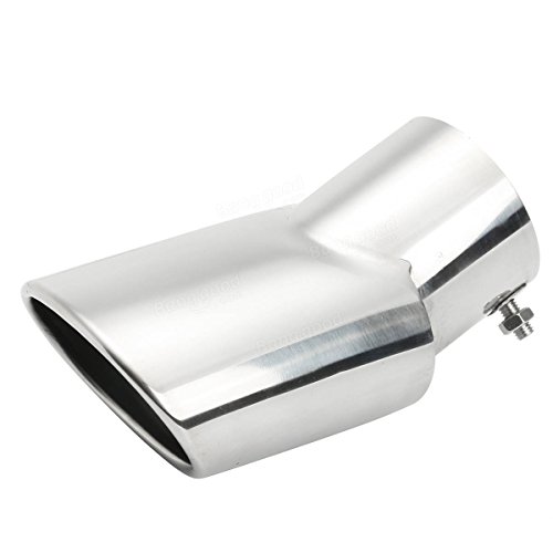 Exhaust Fumes Silencer Point Pipework - Stainless Steel Rear Exhaust Muffler Tip Pipe Toyota - Consume Baksheesh Shrill Tire Hint Shriek Bakshi Bung Organ Tucker Slant Run - 1PCs