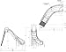 S.R. Smith 610-209-58120 Rogue2 Pool Slide, Gray