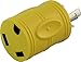 AC WORKS Generator to 30Amp RV Adapter (L5-30 30A 3-Prong Locking Compact)