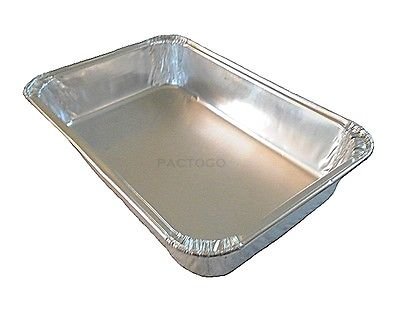 D&W Fiine Pack Wilkinson D96 Small 12 oz. Oblong Smooth-Wall Casserole Aluminum Foil Pan 25/Pk (Pack of 25)