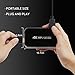 NIERBO HDMI Switcher with an IR Remote 4 Input 1 Output, Switch HDMI 4x1 4K x 2K HDMI Switch 4k @ 60Hz 2.0 Version Full HD 1080P HDCP Switcher 3D for HDTV PS4 BLU-Ray DVD TV Projector