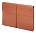 Globe-Weis/Pendaflex Tabloid Wallet File, 12 x 18 Inches, 3.5-Inch Expansion, Elastic Closure, Brown (B1060E)