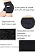 Women's Active Fitness Yoga Running Exercise Workout Shorts with Side Pocket M Black