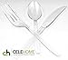 Celehome Kitchen Plastic Cutlery Set – 360 Pieces