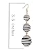 VK Accessories Thread Ball Dangle Earrings Thread Dangle Earrings Soriee Drop Earrings (3 pairs 02)