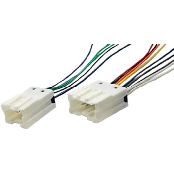 Amazon.com: Wire Harness for Installing a New Radio into a ... 2004 nissan 350z wiring harness 