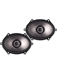 Polk Audio db571 5 by 7 inch Altavoces coaxiales, Plateado Negro