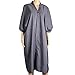 Segbeauty Spa Massage Robe for Beauty Salon, Kimono Robe for Women, Smock Cape Dress on Hair Dye Shampoo Makeup, Client Apparel Uniform or Lab Gown -- Gray