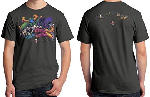 Final Fantasy 6 2-Sided T-Shirt 92 (3X-Large, Charcoal) Apparel