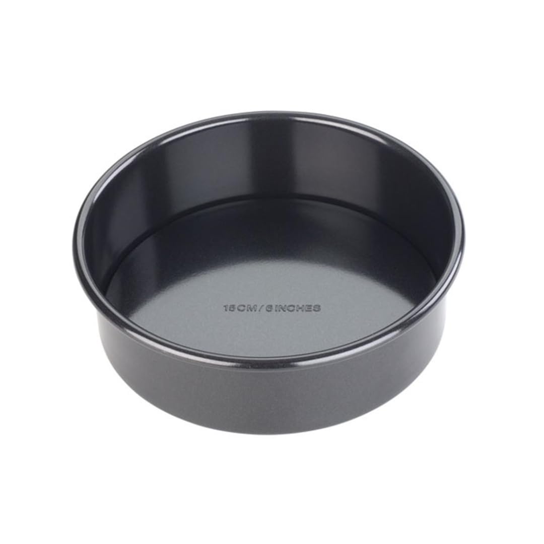 Tala Performance, Loose Base Round Sandwich Cake Tin, Professional Gauge Carbon Steel with Eclipse Non-Stick Coating, Ideal for Cakes, sponges and Tiered Cakes, 16.5x16.5x5.0 cm