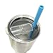 ABC123 Drinkware Reusable Staight Silicone Drinkings Straws With Advanced Cleaning Brush For RTIC, Ozark Tral and Yeti Rambler 20OZ & 30OZ Tumblers