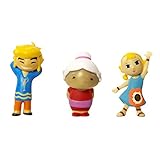 World of Nintendo, Micro Land, Legend of Zelda: Windwaker HD, Outset Link, Aryll and Grandma Figures