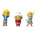Jakks Pacific World of Nintendo, Micro Land, Legend of Zelda: Windwaker HD, Outset Link, Aryll and Grandma Figures