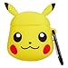 Mulafnxal Compatible with Airpods 1&2 Case,Cute 3D Funny Cartoon Character Silicone Airpod Cover,Kawaii Fun Cool Catalyst Keychain Design Skin,Cases for Girls Kids Teens Boys Air pods(Yellow Pikachu)