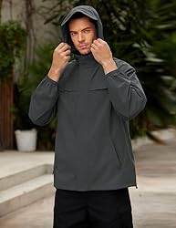 COOFANDY Men's Rain Jacket Waterproof Lightweight