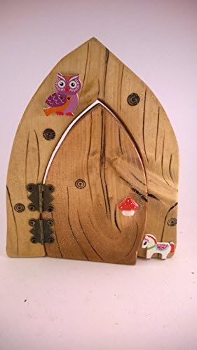 Opening Natural Celtic Fairy Door