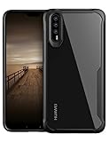 Huawei P20 Pro Case KumWum Shockproof Cover Air Cushion Technology Heavy Duty Protection for P20 Pro (Huawei P20 Pro, Black)