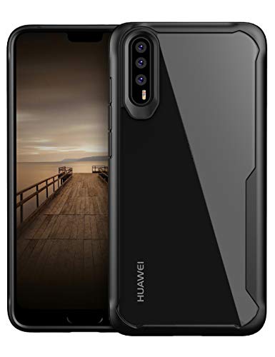 Huawei P20 Pro Case KumWum Shockproof Cover Air Cushion Technology Heavy Duty Protection for P20 Pro (Huawei P20 Pro, Black)