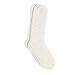 BAREFOOT DREAMS THE COZYCHIC HEATHERED WOMEN'S SOCKS (STONE/WHITE)