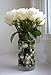 120 Black & White Pearls with Matching Gems - No Hole Jumbo/Assorted Sizes Vase Decorations & Table Scatters - to Float The Pearls Order The Floating Pack Option