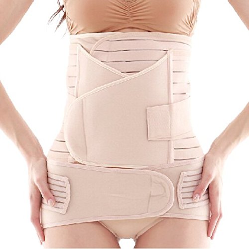 UPC 798216326310, Healthcom Postpartum Postnatal Recoery Support Girdle Belt Post Operative Belly Wrap 3 in 1 Breathable Elastic Strip for women and Maternity,Nude(Size:XXL)