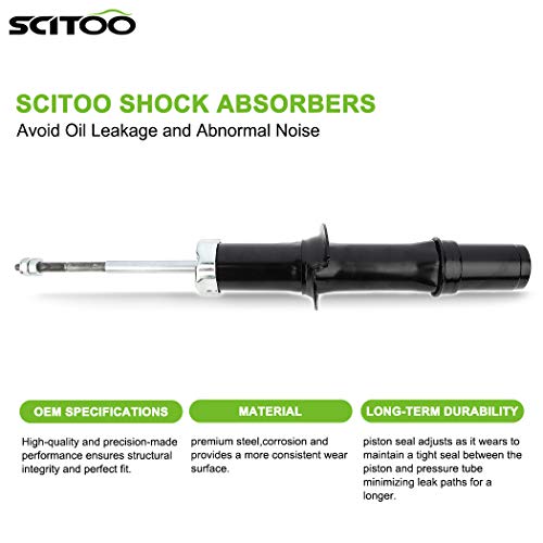 Shocks,SCITOO Front Gas Struts Shock Absorbers Fit for 1999 2000 2003