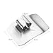 JIAEN 304 Stainless Steel Finger Guard Finger Protector Tool for Kitchen Knives While Cutting - 2 Pack
