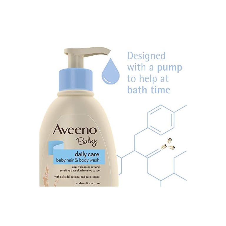 Aveeno Baby Daily Care Hair & Body Wash, 300ml County Cargo
