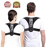 Posture Corrector for Women Men- Adjustable Posture Brace - Back Straightener Posture corrector- Medical Back Brace for Upper Back Pain Relief - Posture Trainer for Spinal Alignment & Posture Support