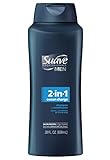 Suave Professionals Men Ocean Charge 2-in-1 Shampoo + Conditioner, 28 Fl oz