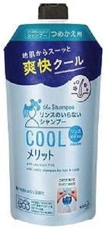 Amazon メリット リンスのいらないシャンプークール つめかえ用 340ml 医薬部外品 メリット リンス コンディショナー 通販