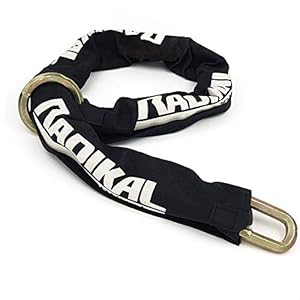 Radikal RK11100L Veiligheidsketting Heavy-duty antidiefstalketting Motorfiets gecementeerd staal Ø 11 mm zeshoekig, 100…