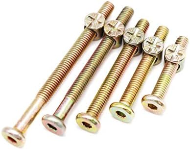 Binifimux Baby Bed Crib Screws Hardware Replacement Parts 50pcs M6 X 40mm 50mm 60mm 70mm 80mm Hex Socket Cap Bolts Barrel Nuts Set For Crib Cot Chairs Bed Furniture Zinc Plated Amazon Com Au Home