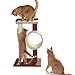 PetFusion Modern Cat Tree House & Tall Scratching Post (33