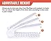 Homeries Shoe Organizer Slots (18 Pack) – Space Saving Adjustable Shoes Organizer Rack for Closet – Easy Shoe Stacker for Sneakers, Low Heels, High Heels, Sandals, Kids Shoes