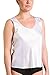 Fishers Finery Women's 100% Pure Mulberry Silk Sleeveless Camisole; Crew Neck