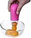 Creative Kitchenware Silicone Round Egg Yolk Out Separators