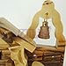 Zuluf Olivewood Olive Wood Bethlehem Nativity Scene Set Holyland | Christmas Home Décor | Comes with Holy Land Certificate NAT012