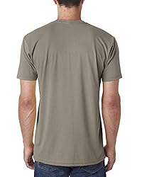 Next Level Men's Sueded Crew S WARM GRAY