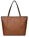Ilishop Women's New Fashion Handbag Genuine Leather Shoulder Bags Tote Bags Hot Sale (Brown)