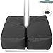 Weather Resistant Weights for Patio Umbrella Base - 19’’ Square. for Classic Outdoor Umbrellas, Hanging, Cantilever & Offset Models. Detachable Velcro - Easy Installation. XL Opening for Filling Sand