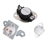 DC96-00887A & DC47-00018A & DC47-00016A Durable Dryer Thermal Fuse Thermostat Kit Replacement Part for Samsung & Kenmore Dryers