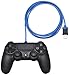 AmazonBasics PlayStation 4 Controller Charging Cable - 6 Foot, Blue primary